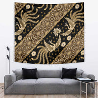 Indonesia Batik Pattern Tapestry Gold Version - Wonder Print Shop