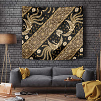 Indonesia Batik Pattern Tapestry Gold Version - Wonder Print Shop