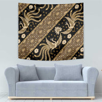 Indonesia Batik Pattern Tapestry Gold Version - Wonder Print Shop