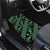 Indonesia Batik Pattern Car Mats Green Version - Wonder Print Shop