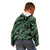 Indonesia Batik Pattern Kid Hoodie Green Version - Wonder Print Shop