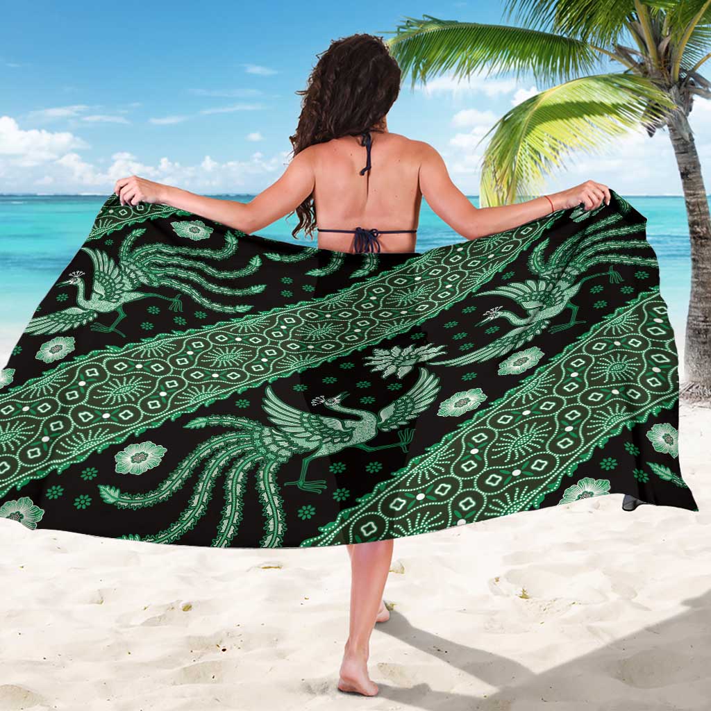 Indonesia Batik Pattern Sarong Green Version - Wonder Print Shop