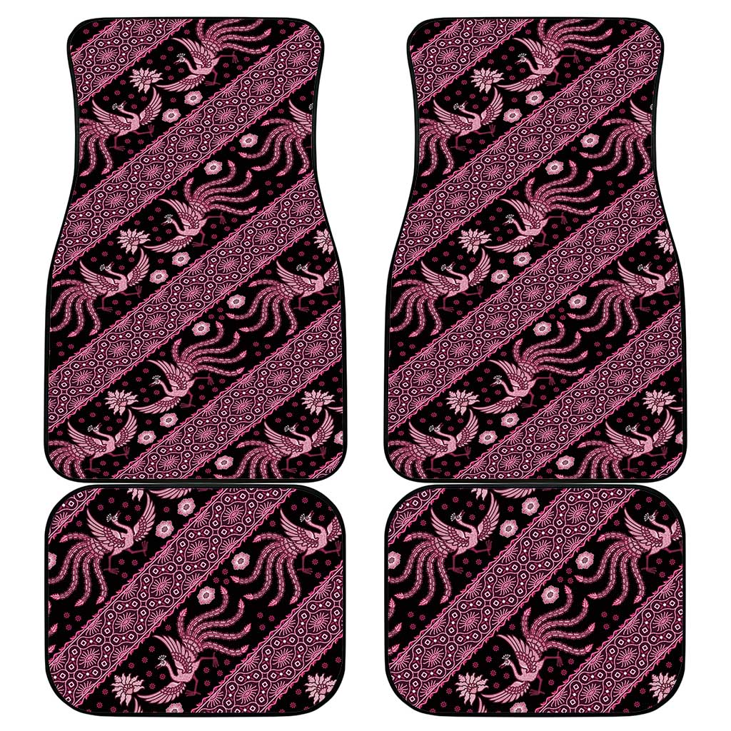 Indonesia Batik Pattern Car Mats Pink Version - Wonder Print Shop
