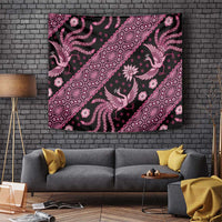 Indonesia Batik Pattern Tapestry Pink Version - Wonder Print Shop