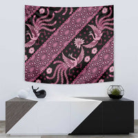 Indonesia Batik Pattern Tapestry Pink Version - Wonder Print Shop