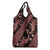 Indonesia Batik Pattern Grocery Bag Red Version