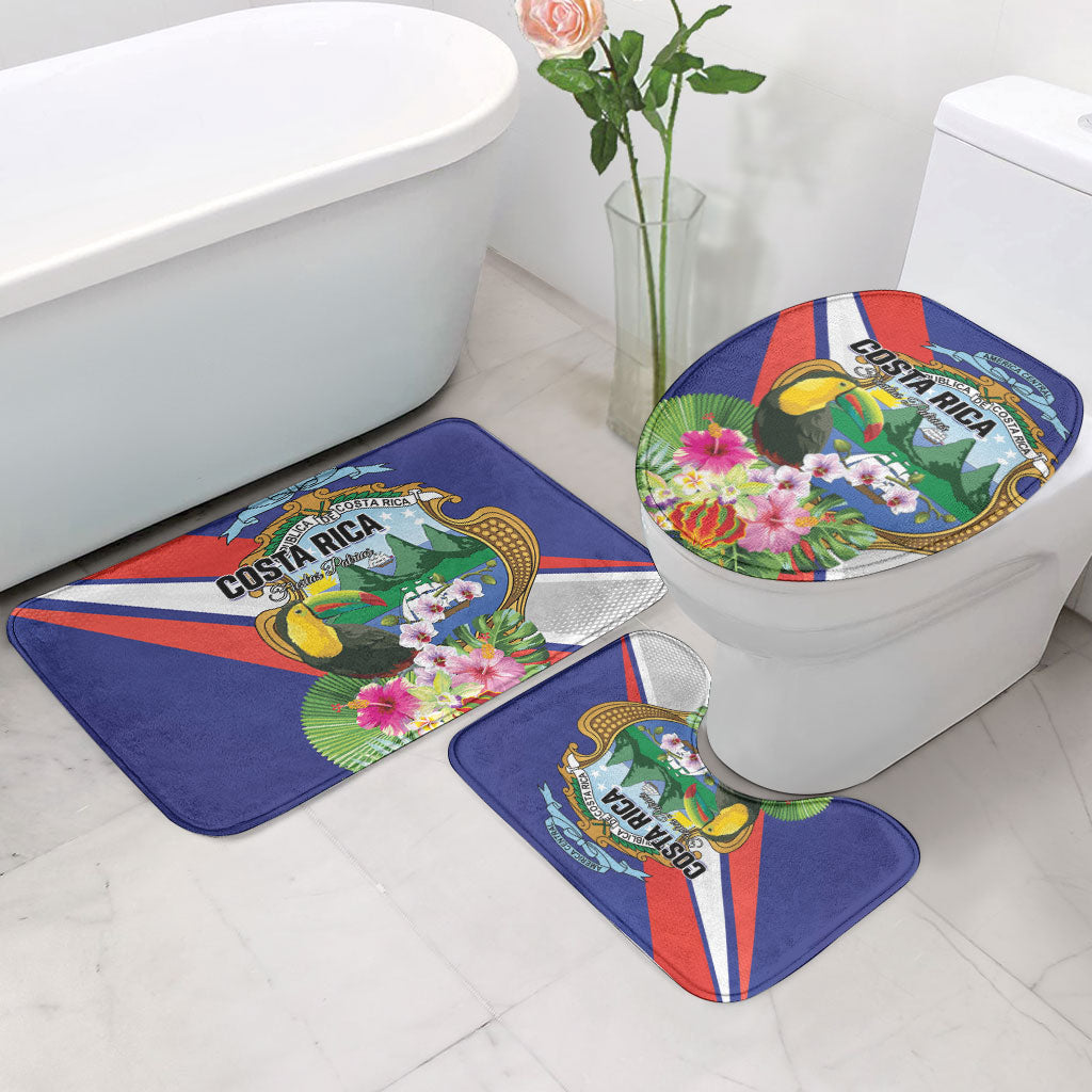 Costa Rica Rainbow Toucan Bathroom Set Happy Independence Day