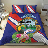 Costa Rica Rainbow Toucan Bedding Set Happy Independence Day