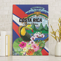 Costa Rica Rainbow Toucan Canvas Wall Art Happy Independence Day