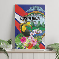 Costa Rica Rainbow Toucan Canvas Wall Art Happy Independence Day