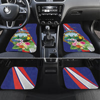 Personalized Costa Rica Rainbow Toucan Car Mats Happy Independence Day