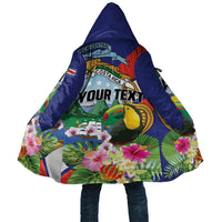 Personalized Costa Rica Rainbow Toucan Cloak Happy Independence Day