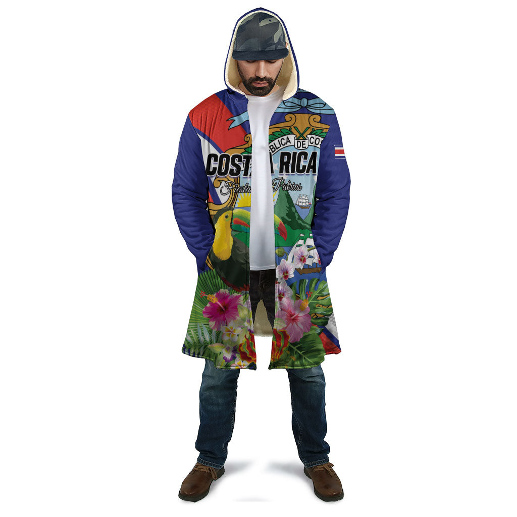 Personalized Costa Rica Rainbow Toucan Cloak Happy Independence Day