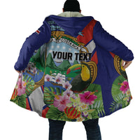 Personalized Costa Rica Rainbow Toucan Cloak Happy Independence Day