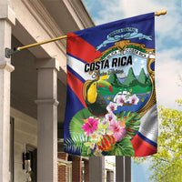 Costa Rica Rainbow Toucan Garden Flag Happy Independence Day