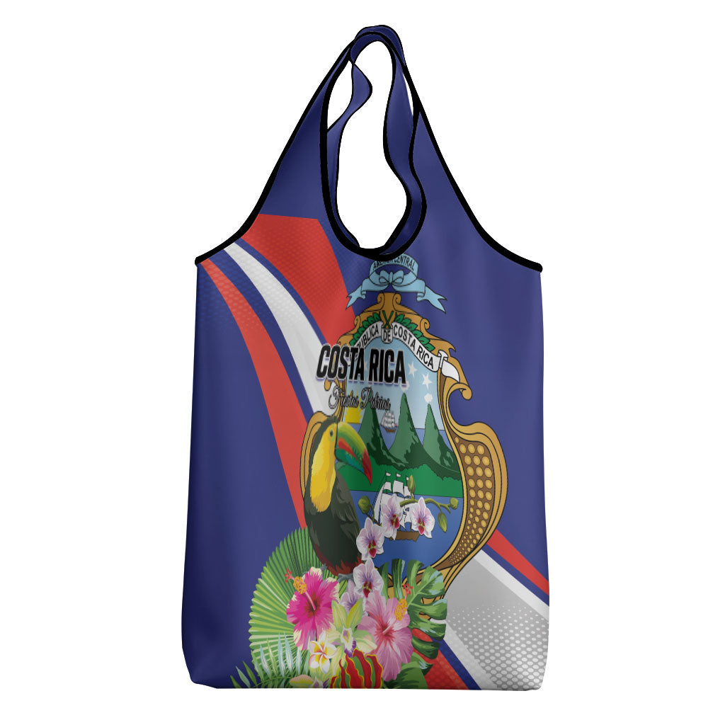 Costa Rica Rainbow Toucan Grocery Bag Happy Independence Day