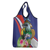 Costa Rica Rainbow Toucan Grocery Bag Happy Independence Day