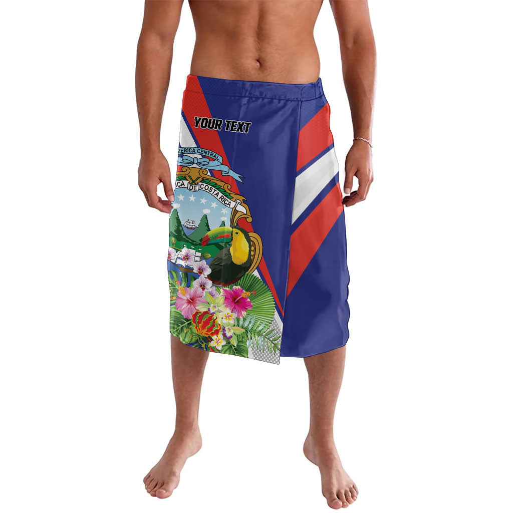 Personalized Costa Rica Rainbow Toucan Lavalava Happy Independence Day