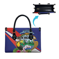 Costa Rica Rainbow Toucan Leather Bag Happy Independence Day
