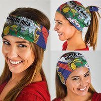 Costa Rica Rainbow Toucan Neck Gaiter Happy Independence Day