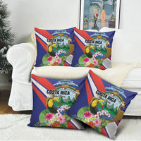 Costa Rica Rainbow Toucan Pillow Cover Happy Independence Day