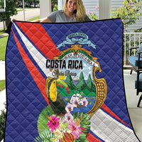 Costa Rica Rainbow Toucan Quilt Happy Independence Day