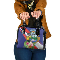 Costa Rica Rainbow Toucan Shoulder Handbag Happy Independence Day