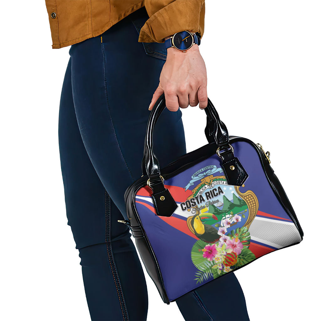 Costa Rica Rainbow Toucan Shoulder Handbag Happy Independence Day