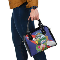Costa Rica Rainbow Toucan Shoulder Handbag Happy Independence Day