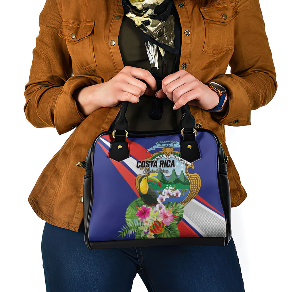 Costa Rica Rainbow Toucan Shoulder Handbag Happy Independence Day