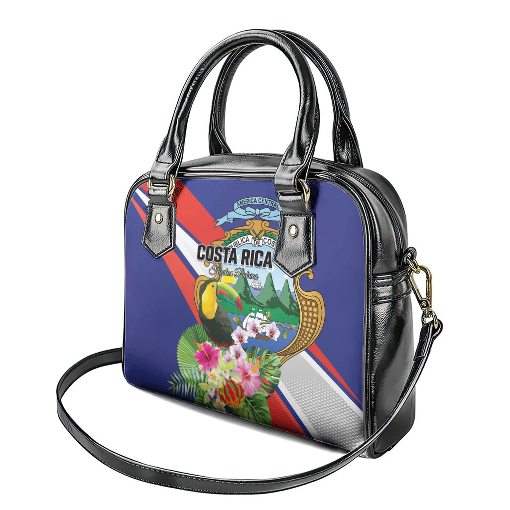 Costa Rica Rainbow Toucan Shoulder Handbag Happy Independence Day