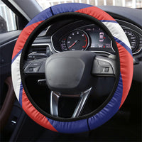 Costa Rica Rainbow Toucan Steering Wheel Cover Happy Independence Day