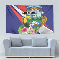 Costa Rica Rainbow Toucan Tapestry Happy Independence Day
