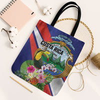 Costa Rica Rainbow Toucan Tote Bag Happy Independence Day