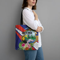 Costa Rica Rainbow Toucan Tote Bag Happy Independence Day