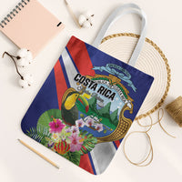 Costa Rica Rainbow Toucan Tote Bag Happy Independence Day