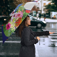 Costa Rica Rainbow Toucan Umbrella Happy Independence Day