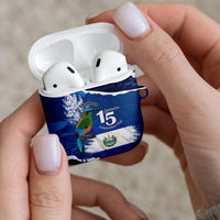 El Salvador Turquoise Browed Motmot AirPods Case Happy Independence Day