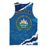 Personalized El Salvador Turquoise Browed Motmot Basketball Jersey Happy Independence Day