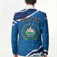 Personalized El Salvador Turquoise Browed Motmot Blazer Happy Independence Day