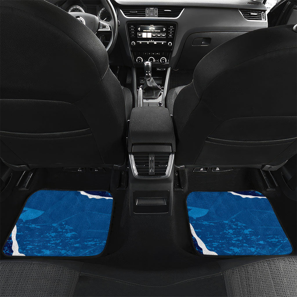 Personalized El Salvador Turquoise Browed Motmot Car Mats Happy Independence Day