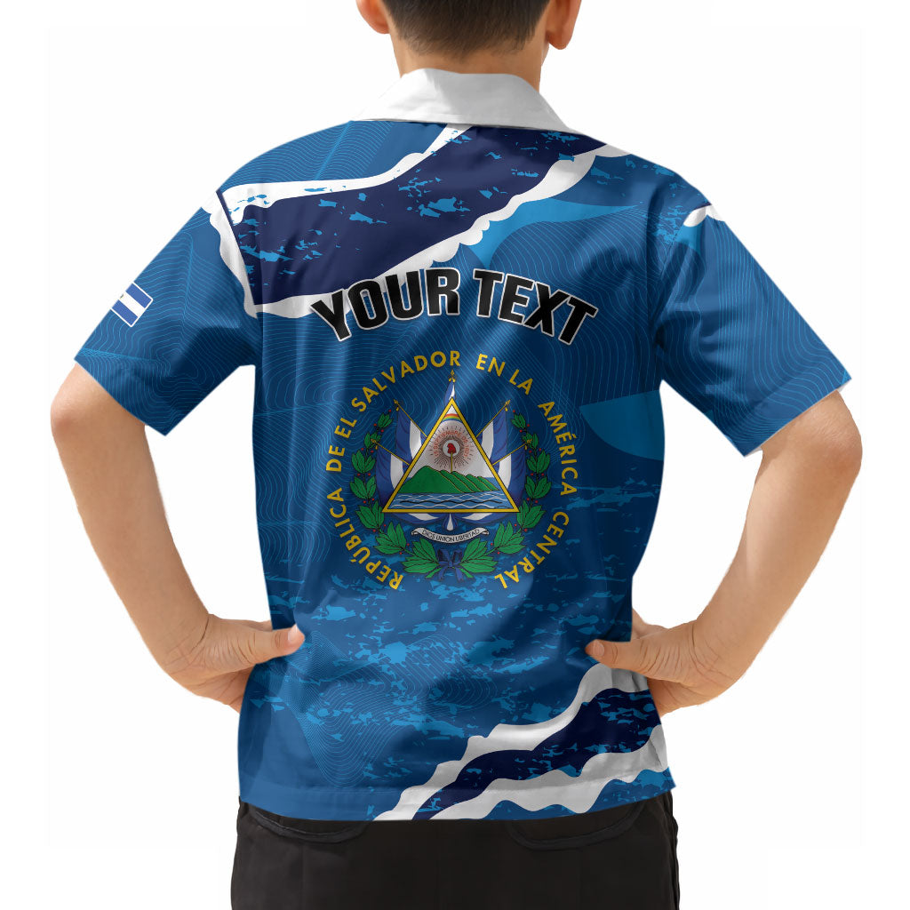 Personalized El Salvador Turquoise Browed Motmot Hawaiian Shirt Happy Independence Day