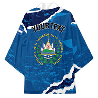 Personalized El Salvador Turquoise Browed Motmot Kimono Happy Independence Day