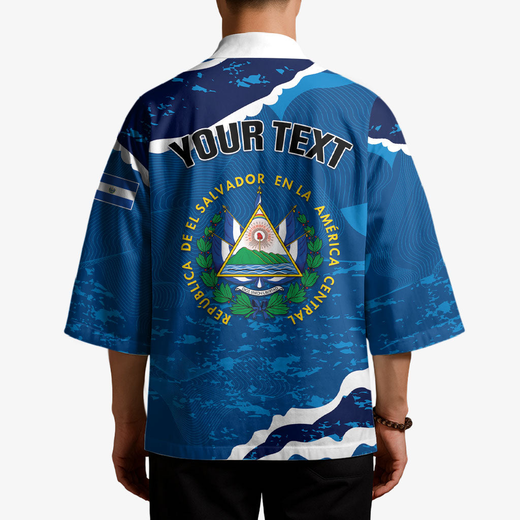 Personalized El Salvador Turquoise Browed Motmot Kimono Happy Independence Day