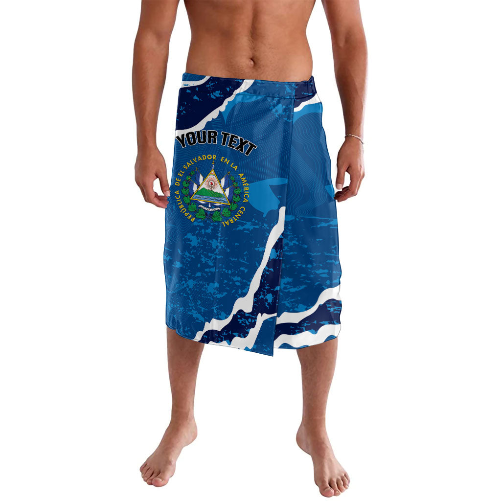 Personalized El Salvador Turquoise Browed Motmot Lavalava Happy Independence Day