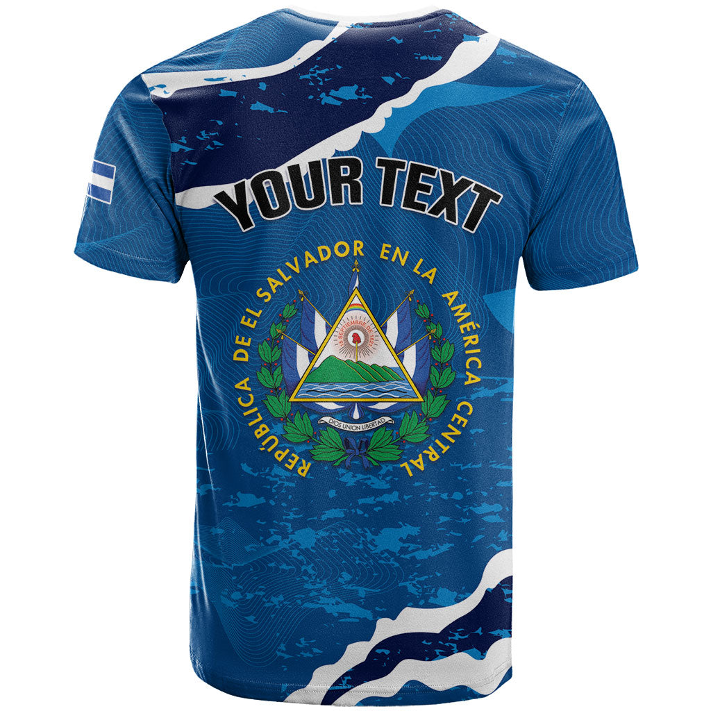 Personalized El Salvador Turquoise Browed Motmot T Shirt Happy Independence Day