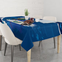 El Salvador Turquoise Browed Motmot Tablecloth Happy Independence Day