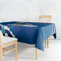 El Salvador Turquoise Browed Motmot Tablecloth Happy Independence Day