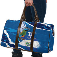 El Salvador Turquoise Browed Motmot Travel Bag Happy Independence Day