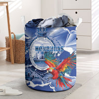 Honduras Scarlet Macaw Laundry Basket Happy Independence Day